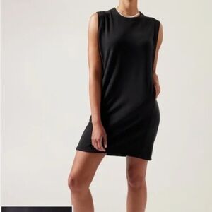 Athleta Seasoft Tank Dress // Black